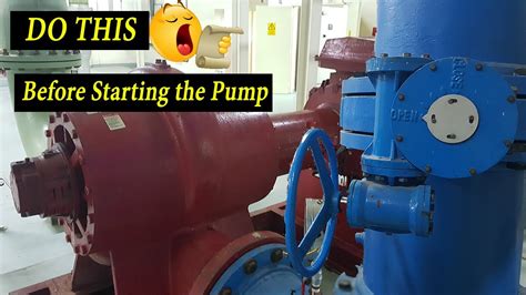 starting procedure of centrifugal pump|centrifugal pump start up process.